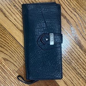 Cole Haan black pebble wallet